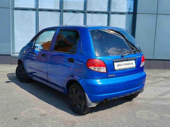 2013 Daewoo Matiz I Рестайлинг, синий - вид 7