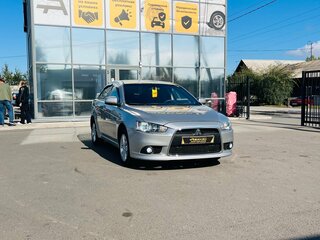 2012 Mitsubishi Lancer X Рестайлинг, серебристый, 929000 рублей, вид 4