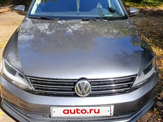 2016 Volkswagen Jetta VI Рестайлинг, серый, 1150000 рублей, вид 2