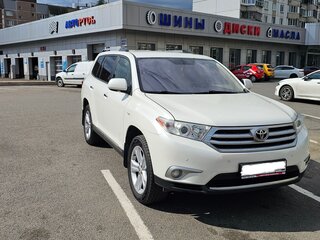 2012 Toyota Highlander II (XU40) Рестайлинг, белый, 1500000 рублей, вид 3