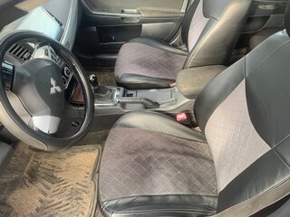 2008 Mitsubishi Lancer X, синий, 350000 рублей, вид 5