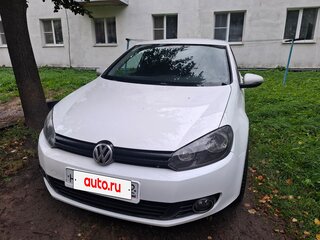 2010 Volkswagen Golf VI, белый, 500000 рублей, вид 4