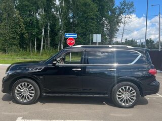 2015 Infiniti QX80 I Рестайлинг, чёрный, 2100000 рублей, вид 4
