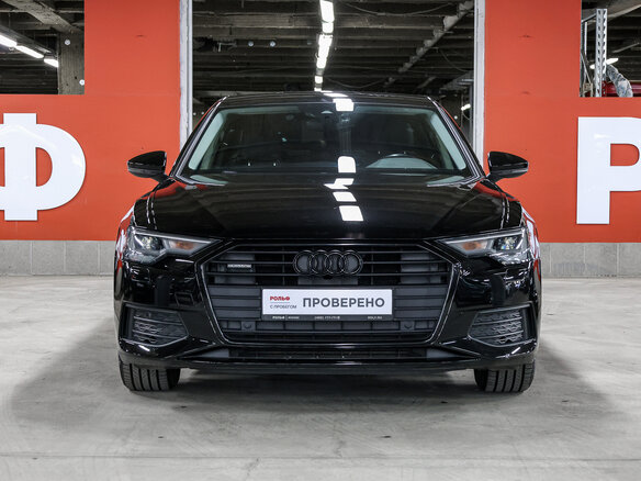 2019 Audi A6 45 TFSI V (C8), чёрный - вид 1