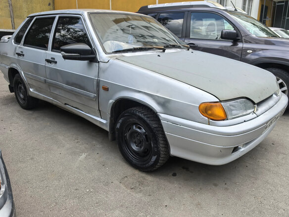 2009 Lada (ВАЗ) 2115, серебристый - вид 2
