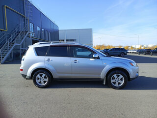 2008 Mitsubishi Outlander II, серебристый, 918000 рублей, вид 4