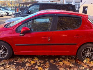 2009 Peugeot 207 I Рестайлинг, красный, 350000 рублей, вид 3