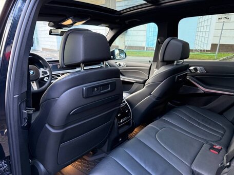 2019 BMW X5 30d IV (G05/G18), чёрный, 7150000 рублей, вид 5