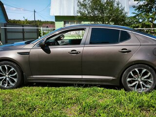 2014 Kia Optima III Рестайлинг, бежевый, 1125000 рублей, вид 5