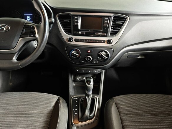 2017 Hyundai Solaris II, синий - вид 13