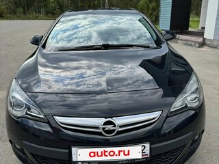 2013 Opel Astra GTC J Рестайлинг, чёрный, 899000 рублей, вид 2