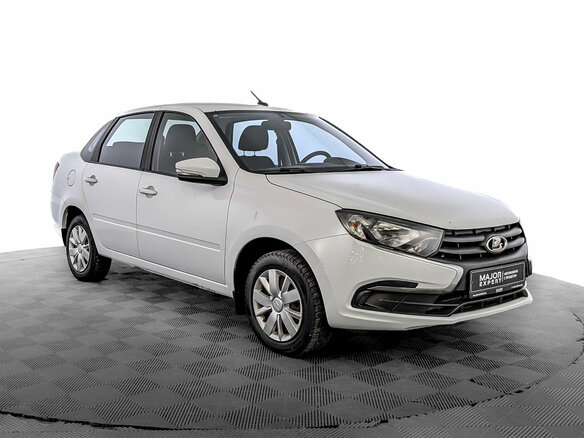 2022 Lada (ВАЗ) Granta I Рестайлинг, белый - вид 2