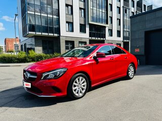 2016 Mercedes-Benz CLA 200 I (C117, X117), красный, 1950000 рублей, вид 1