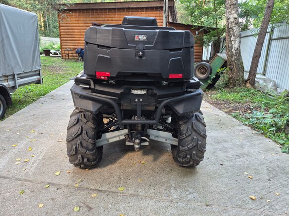 2018 Stels ATV-650 Guepard Trophy, чёрный - вид 3