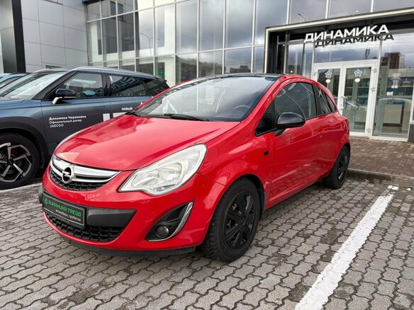 2012 Opel Corsa D Рестайлинг II, красный, 679000 рублей