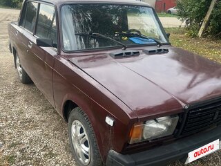2006 Lada (ВАЗ) 2107, пурпурный, 125000 рублей, вид 3