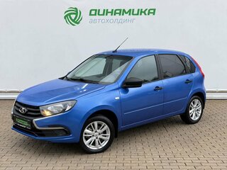 2019 Lada (ВАЗ) Granta I Рестайлинг, синий, 680000 рублей, вид 1