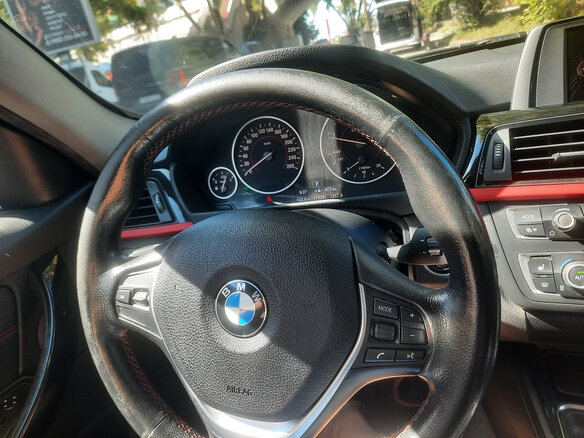 2015 BMW 3 серии 320d xDrive VI (F3x) Рестайлинг, серый, 1900000 рублей - вид 8