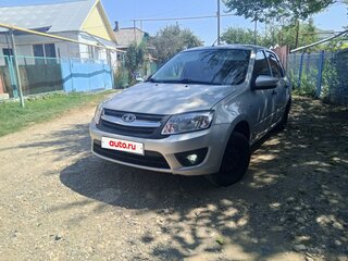 2015 Lada (ВАЗ) Granta I, серебристый, 465000 рублей, вид 1