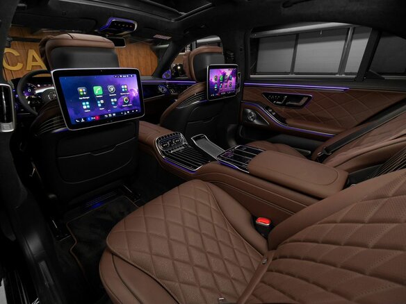 2026 Mercedes-Benz S-Класс 450 d Long 4MATIC VII (W223) Рестайлинг, чёрный, 27840000 рублей - вид 28