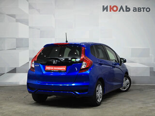 2019 Honda Fit III Рестайлинг, синий, 1250000 рублей, вид 4