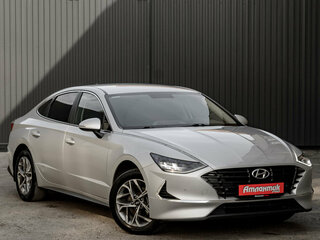 2020 Hyundai Sonata VIII (DN8), серебристый, 1750000 рублей, вид 3