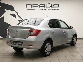2014 Renault Logan I Рестайлинг, серый, 540000 рублей, вид 3