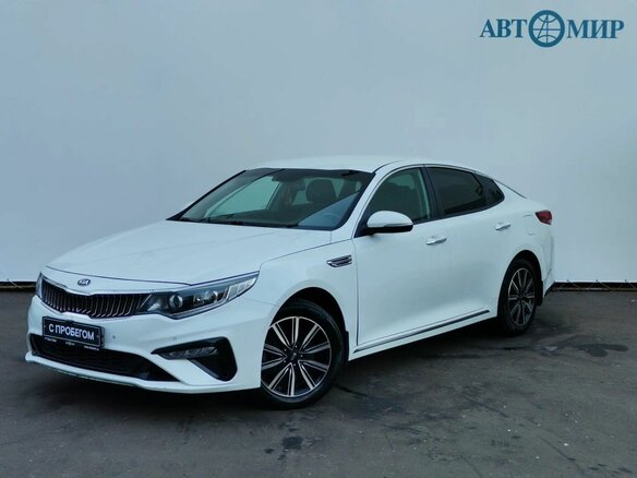 2019 Kia Optima IV Рестайлинг, белый, 1799000 рублей