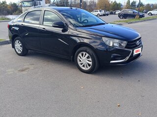 2016 Lada (ВАЗ) Vesta I, чёрный, 780000 рублей, вид 1
