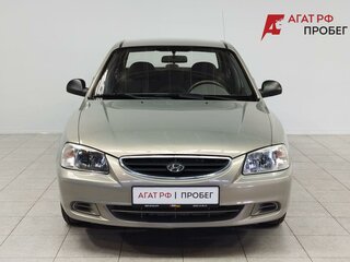 2008 Hyundai Accent ТагАЗ II, бежевый, 590000 рублей, вид 2