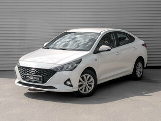 2022 Hyundai Solaris II Рестайлинг, белый, 1595000 рублей, вид 1