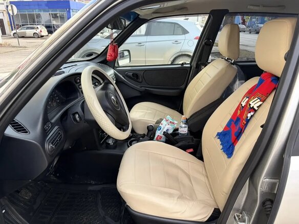 2014 Chevrolet Niva I Рестайлинг, серый, 610000 рублей - вид 6