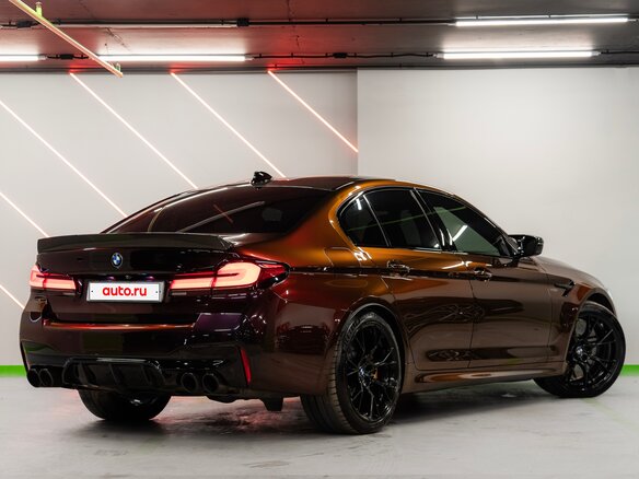 2020 BMW M5 Competition VI (F90) Рестайлинг, синий, 8800000 рублей - вид 6