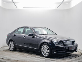 2011 Mercedes-Benz C-Класс 300 III (W204) Рестайлинг, чёрный, 1570000 рублей, вид 3