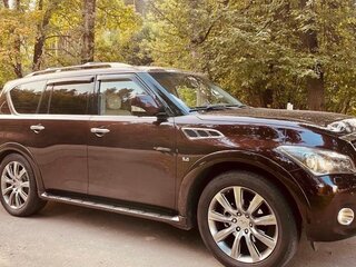 2012 Infiniti QX56 II, пурпурный, 1780000 рублей, вид 3