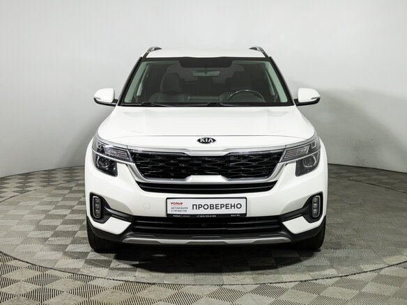 2021 Kia Seltos I, белый, 1979777 рублей - вид 1