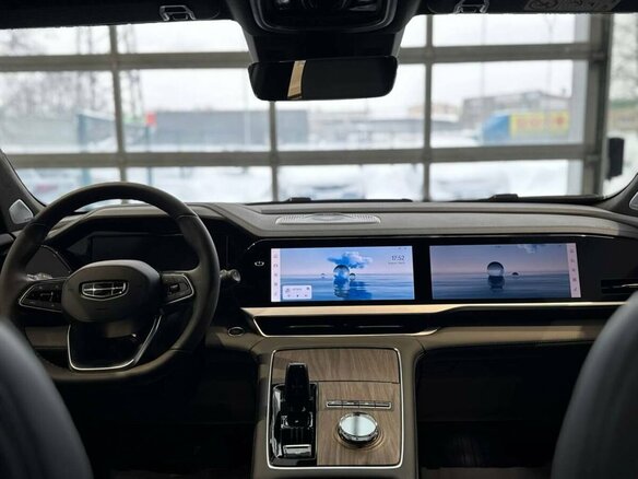 2025 Geely Monjaro I Рестайлинг, чёрный - вид 14