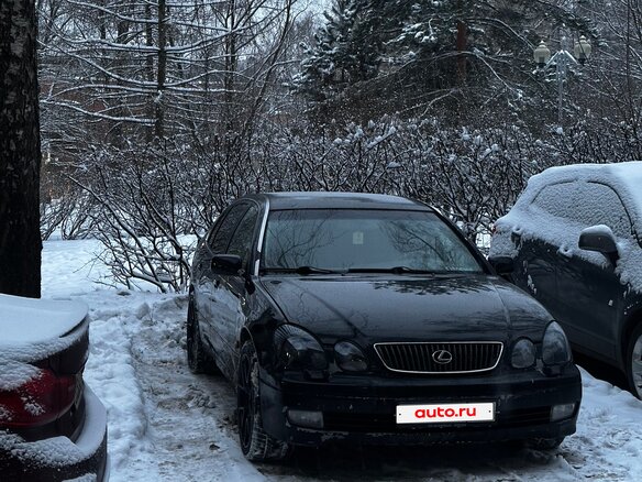 2001 Lexus GS 300 II Рестайлинг, чёрный, 450000 рублей