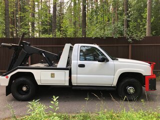 2003 Chevrolet Silverado I (GMT800) Рестайлинг, белый, 5500000 рублей, вид 4