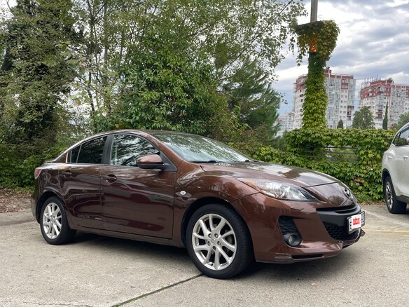 2012 Mazda 3 II (BL) Рестайлинг, коричневый, 860000 рублей - вид 1