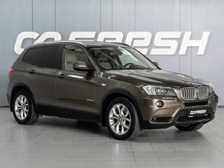2010 BMW X3 35i xDrive II (F25), коричневый, 1399000 рублей, вид 1