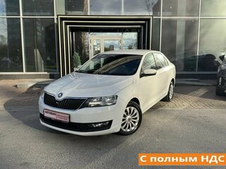 2019 Skoda Rapid I Рестайлинг, белый, 1260000 рублей, вид 1