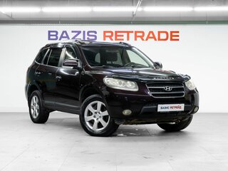 2008 Hyundai Santa Fe II, красный, 1139000 рублей, вид 3