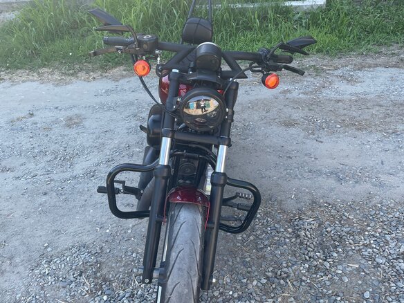 2014 Harley-Davidson Sportster 883, красный, 800000 рублей - вид 4