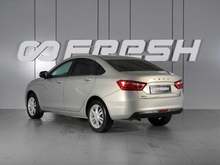 2019 Lada (ВАЗ) Vesta I, бежевый, 1129000 рублей, вид 2