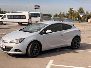 2012 Opel Astra GTC J Рестайлинг, серебристый, 1050000 рублей, вид 2