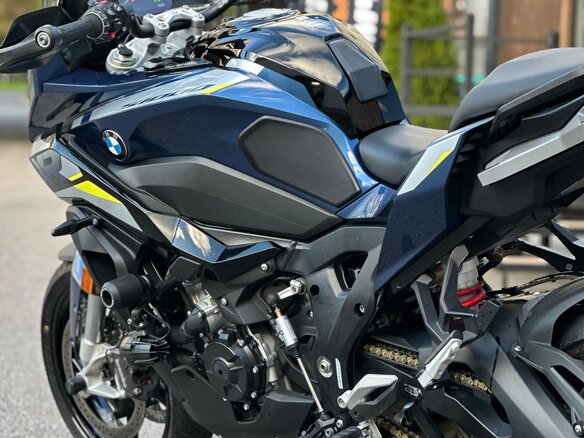 2024 BMW S 1000 XR, синий - вид 1