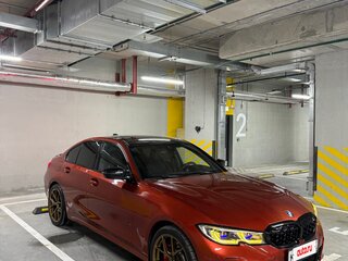 2019 BMW 3 серии 330i xDrive VII (G2x), красный, 3055000 рублей, вид 3