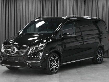 2023 Mercedes-Benz V-Класс Extra Long 200 d экстра длинный III (W447) Рестайлинг, чёрный, 9900000 рублей, вид 3