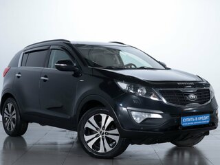 2011 Kia Sportage III, чёрный, 1369000 рублей, вид 1